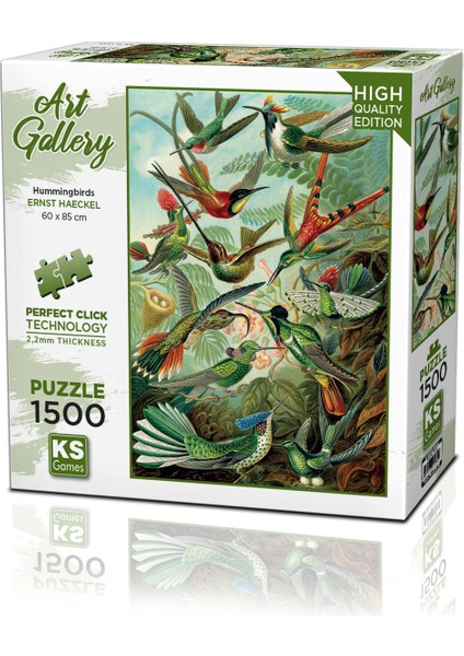 Hummingbirds 1500 Parça Puzzle