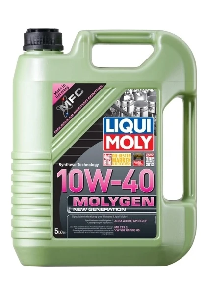 Liqui Moly Molygen New Generation 10W-40 5 Litre Motor Yağı ( Üretim Yılı: 05/2023 )