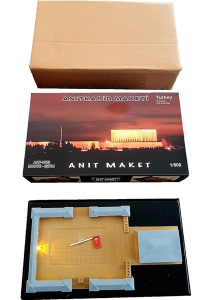 Anıtkabir Maketi LED Işıklı 29x17x6 cm