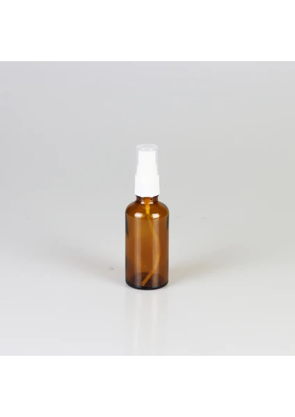 Amber Cam Şişe, Sprey Başlıklı Şişe 50 ml