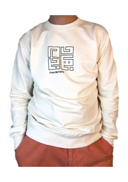Unisex Oversize Rahat Kesim Sweatshırt 001