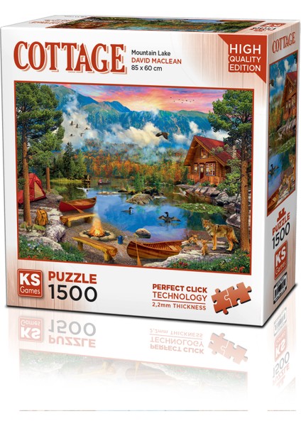 Mountain Lake 1500 Parça Puzzle