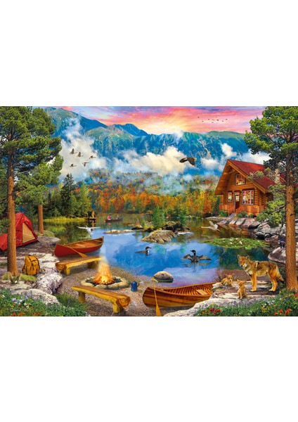 Mountain Lake 1500 Parça Puzzle