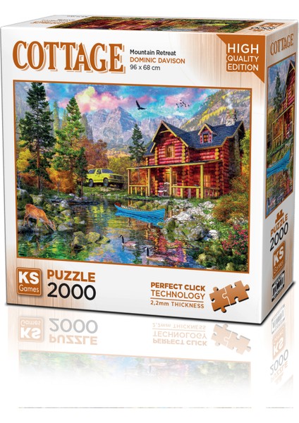 Mountain Retreat 2000 Parça Puzzle