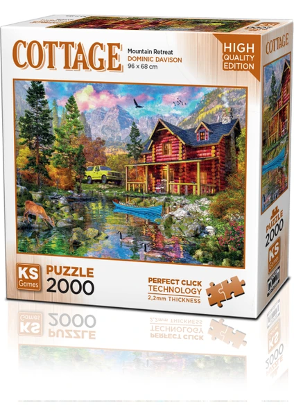 KS Games Mountain Retreat 2000 Parça Puzzle