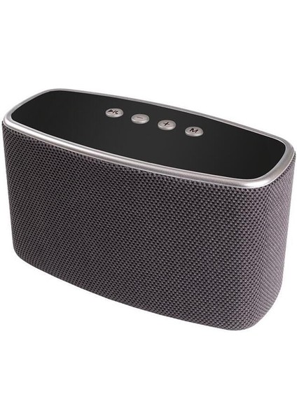Carina Fm Radio Sd Kart USB ve Aux Destekli Şarjlı Kablosuz Bluetooth Hoparlör Ses Sistemi Siyah