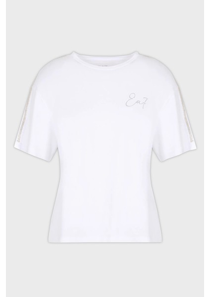 Pamuklu Boyfriend Fit Bisiklet Yaka T Shirt Kadın T Shirt 6RTT10 Tjdzz 1100 fırsatları