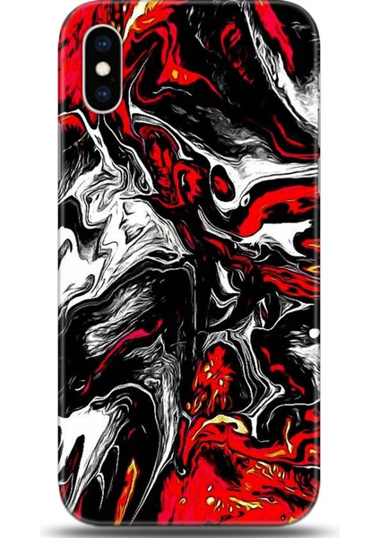 Apple iPhone Xs Kılıf Hd Baskılı Kılıf - Followed Institution 0531