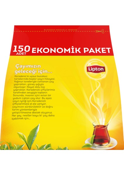 Doğu Karadeniz Bergamotlu Demlik Çay 150'li x 2 Adet fiyatları