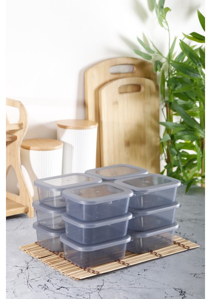 Kare Saklama Kabı 12'li Set