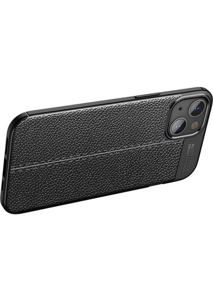 Apple iPhone 13 Mini Kılıf Deri Desenli En Kaliteli Silikon Kılıf