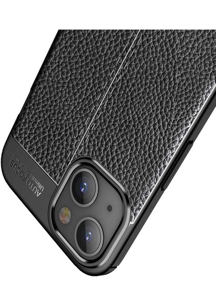 Apple iPhone 13 Mini Kılıf Deri Desenli En Kaliteli Silikon Kılıf