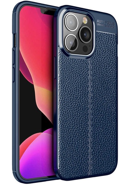 Apple iPhone 13 Pro Max Kılıf Deri Desenli En Kaliteli Silikon Kılıf