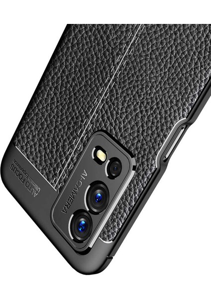 Oppo A55 4g Kılıf Deri Desenli En Kaliteli Silikon Kılıf