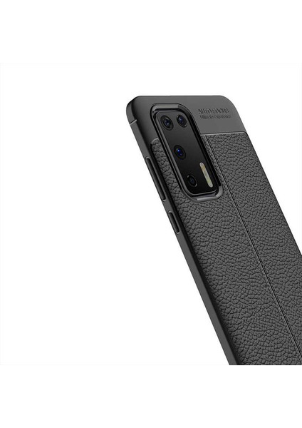 Huawei P40 Kılıf Deri Desenli En Kaliteli Silikon Kılıf indirimleri