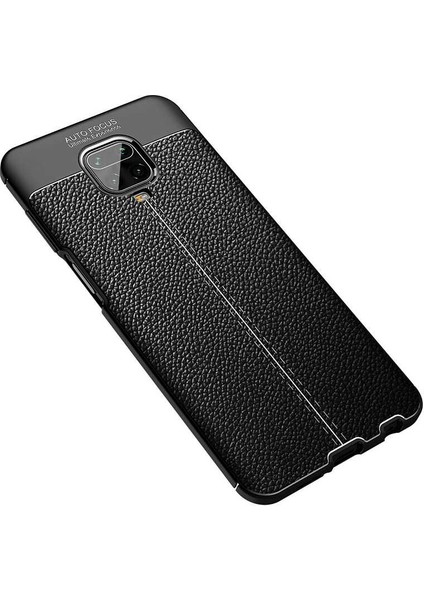 Xiaomi Redmi Note 9s Kılıf Deri Desenli En Kaliteli Silikon Kılıf