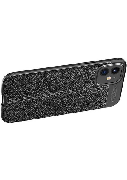 Apple iPhone 12 Mini Kılıf Deri Desenli En Kaliteli Silikon Kılıf