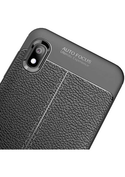Samsung Galaxy A10 Kılıf Deri Desenli En Kaliteli Silikon Kılıf
