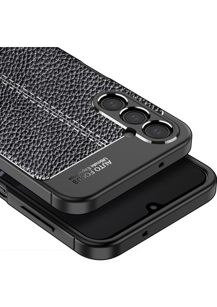 Samsung Galaxy A34 Kılıf Deri Desenli En Kaliteli Silikon Kılıf
