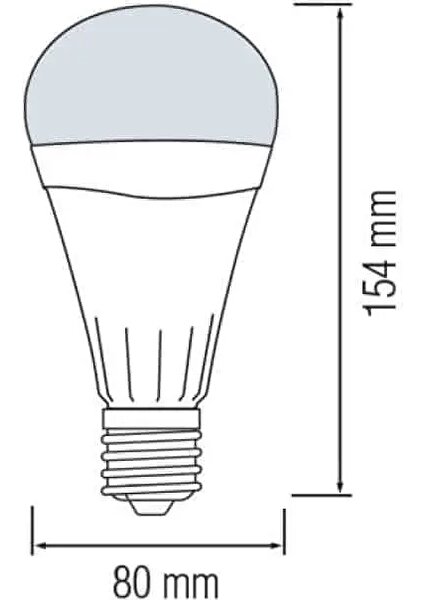 12 Watt Şarjlı Ampul 1150 Lümen Beyaz Işık Şarjlı Ampul Şarjlı Lamba Ampul