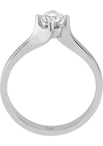 F Renk 0,41 Karat Pırlanta Tektaş Yüzük 0415R0064 modelleri