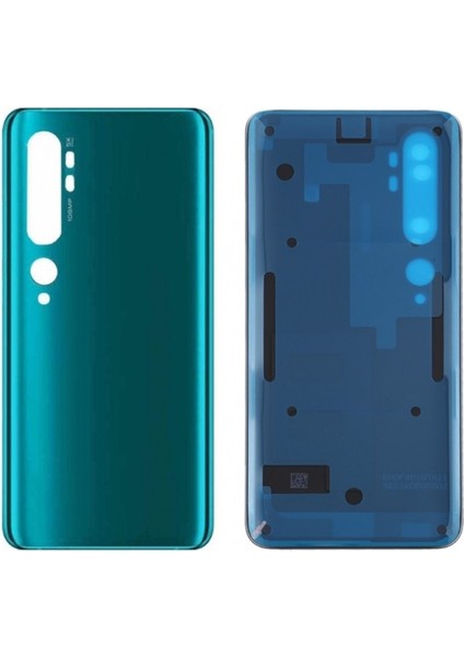 Xiaomi Mi Note 10 Uyumlu Arka Pil Batarya Kapağı Cam M1910F4G