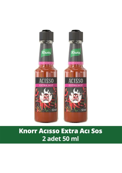 Acısso Extra Acılı 50 ml x 2 Adet