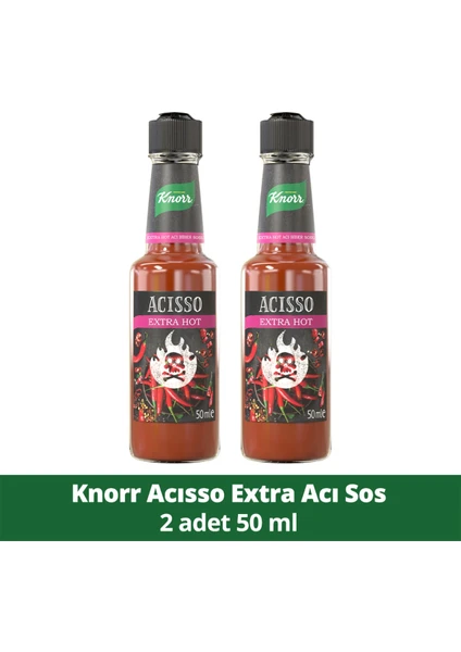 Acısso Extra Acılı 50 ml x 2 Adet