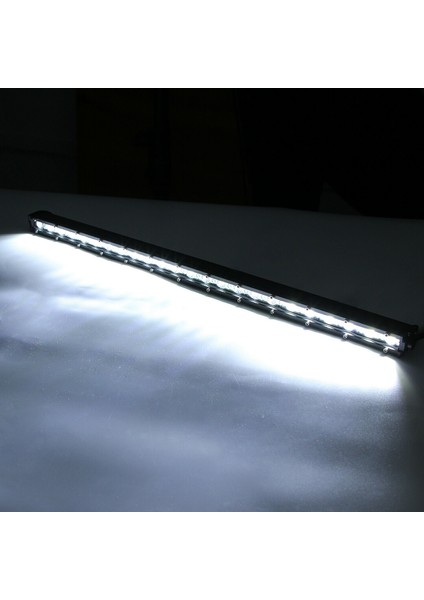 108W 36 LED Tek Sıra Offroad Yayıcı Gündüz Farı Lambası Projektör