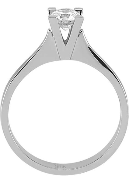 G Renk 0,38 Karat Pırlanta Tektaş Yüzük 0415R0066 modelleri