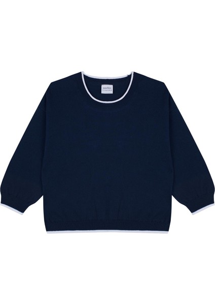 Beyaz Detaylı Lacivert Triko Eşofman Takım fiyatları