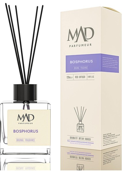 Mad Parfüm Mad Bosphorus 120 ml Ortam Kokusu