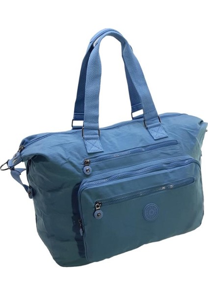 Büyük Boy Kadın Omuz Çantası Klinkır Hafif Kumaş Yağmur Geçirmez Çok Cepli fiyatları