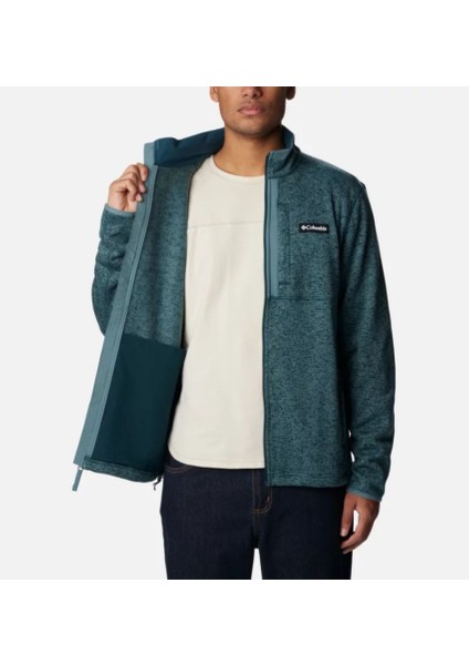 Sweater Weather™ Erkek Tam Fermuarlı Polar Üst Yeşil AO9710-414 indirimleri