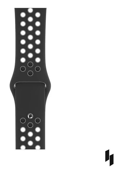 Apple Watch 2 3 4 5 6 Se Nike 38MM 40MM 41 mm Uyumlu Kordon Kayış Bileklik Delikli Spor Band