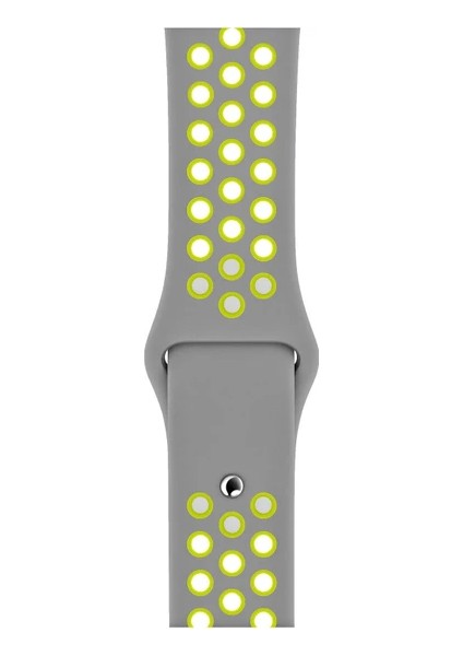 Apple Watch 2 3 4 5 6 Se Nike 38MM 40MM 41 mm Uyumlu Kordon Kayış Bileklik Delikli Spor Band