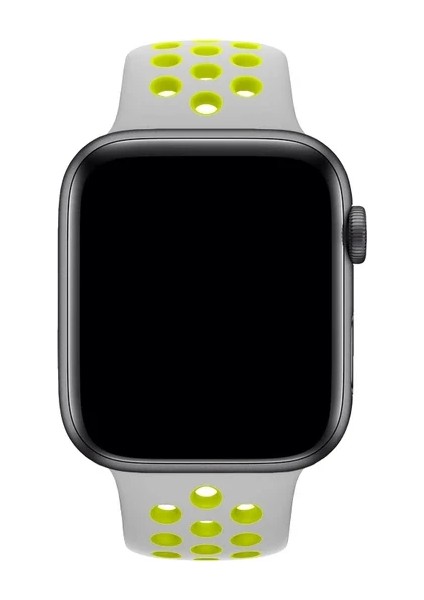 Apple Watch 2 3 4 5 6 Se Nike 38MM 40MM 41 mm Uyumlu Kordon Kayış Bileklik Delikli Spor Band