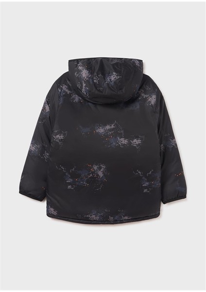 8-16 Yaş Erkek Çocuk Çift Taraflı Mont Turuncu modelleri