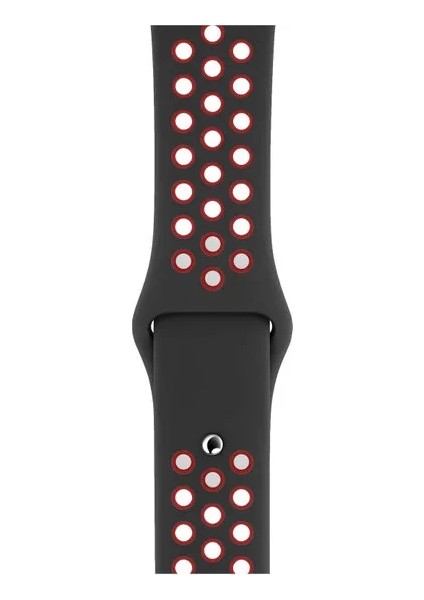Apple Watch 2 3 4 5 6 Se Nike 38MM 40MM 41 mm Uyumlu Kordon Kayış Bileklik Delikli Spor Band