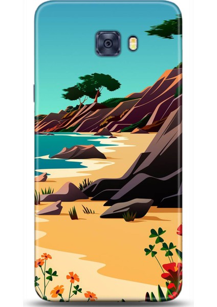 Samsung Galaxy C7 Kılıf Hd Baskılı Kılıf - Followed Institution 0582