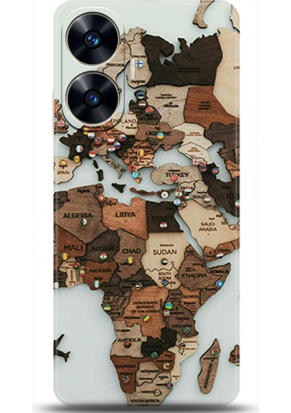 Realme C55 Kılıf Hd Baskılı Kılıf - Followed Institution 0622