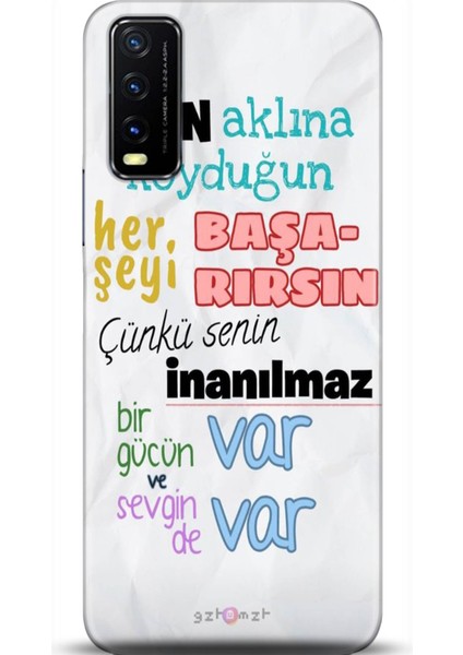 Vivo Y20S Kılıf Hd Baskılı Kılıf - Followed Institution 0028