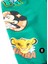 Mickey Mouse Çizgi Karakterli Yeşil Kapüşonlu Erkek Çocuk Eşofman Pijama Alt Üst Takımı 8