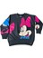 Minnie Mouse Çizgi Karakterli Antresit Kız Çocuk Eşofman Pijama Alt Üst Takımı 2