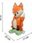 Tilki Şekilli Orman Hayvanları 3D Süpershape Folyo Balon 1 Adet 50X42 cm 3