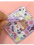 Sevimli Kız Ile Kendi Anahtarlığını Tasarla 23 Parça Mor Sticker Anahtarlık Bullet Journal 3