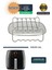 Philips Uyumlu Xxl HD9867/90 - HD9630/90 Airfryer Aksesuar Xxl Izgara Teli Fritöz 2