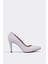 Kadın Topuklu Stiletto Deri Ayakkabı 074Y23K11035 1