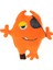 Poşette Monster Frıend Peluş Oyuncak 2