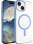 Apple iPhone 15 Kılıf Zore Wireless Şarj Özellikli Pixel Magsafe Kapak 1